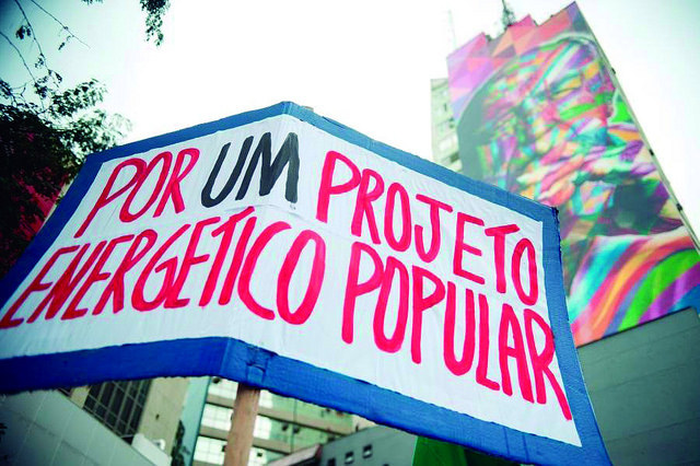 O povo vai tomando pra si a luta contra a privatização / Marcelo Camargo/Agência Brasil