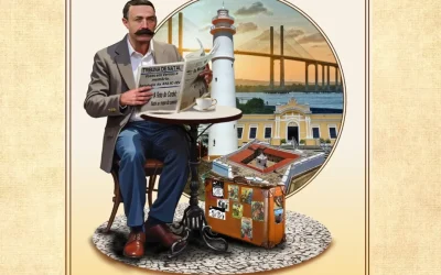 “Eu andava aos meus negóciosNa cidade de Natal,No hotel que hospedei-meApareceu um jornal,Que d